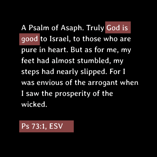 "God is good"
