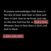 "God is love"
