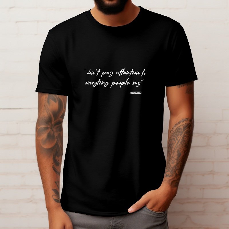Mockup dont pay attention